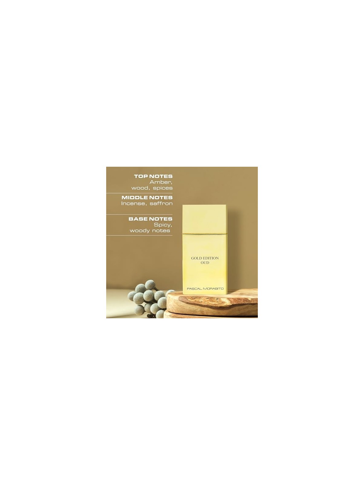 Pascal Morabito Gold Edition: Lusso e fascino in una fragranza esclusiva.