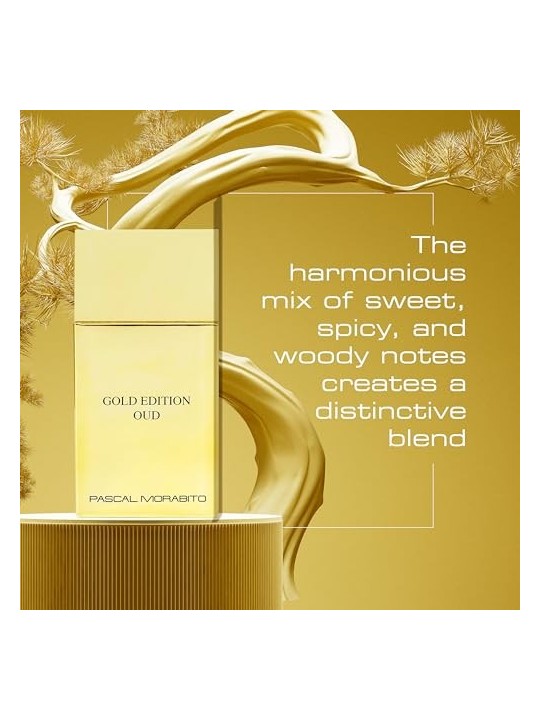 Pascal Morabito Gold Edition: Lusso e fascino in una fragranza esclusiva.