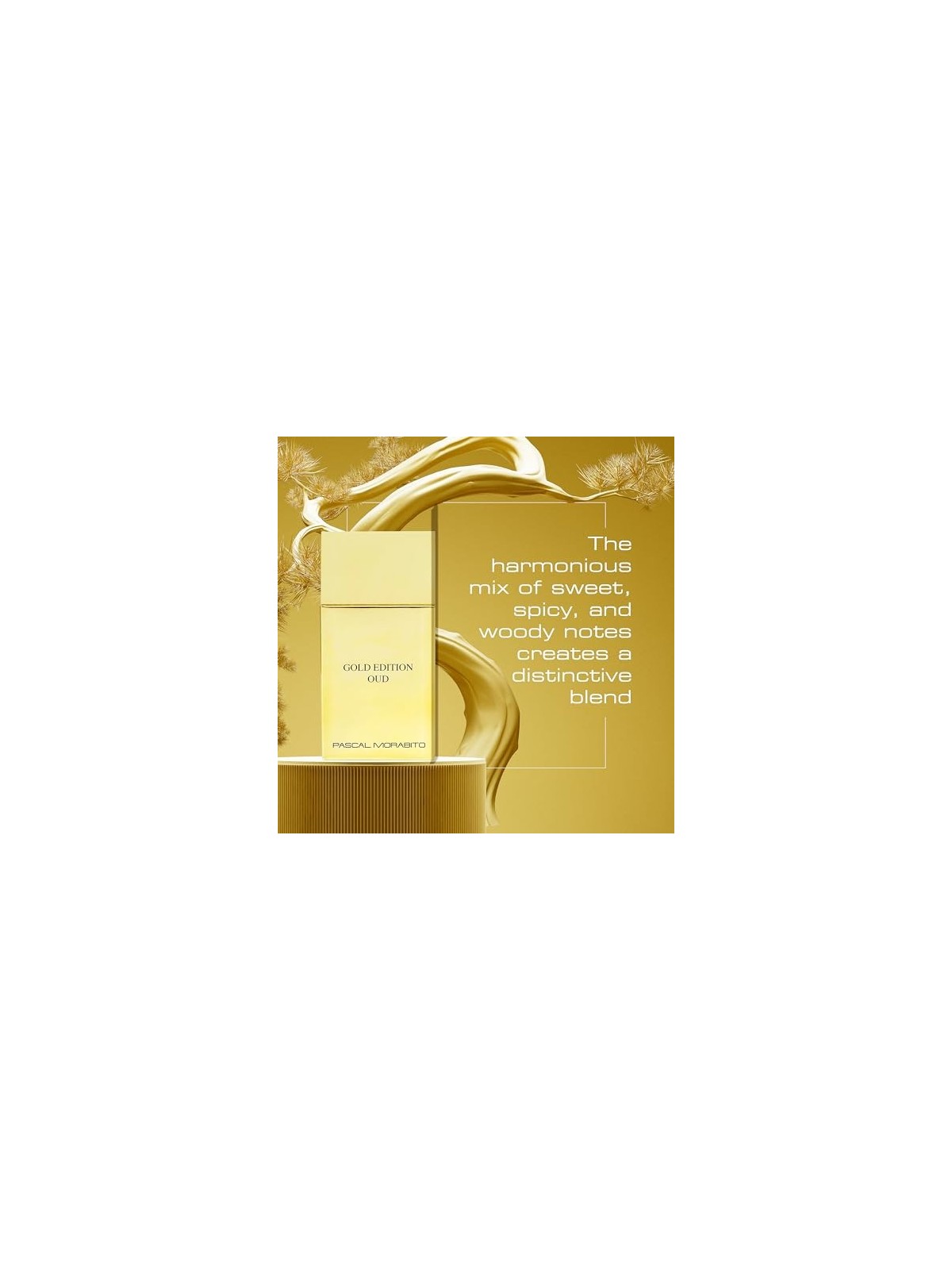 Pascal Morabito Gold Edition: Lusso e fascino in una fragranza esclusiva.