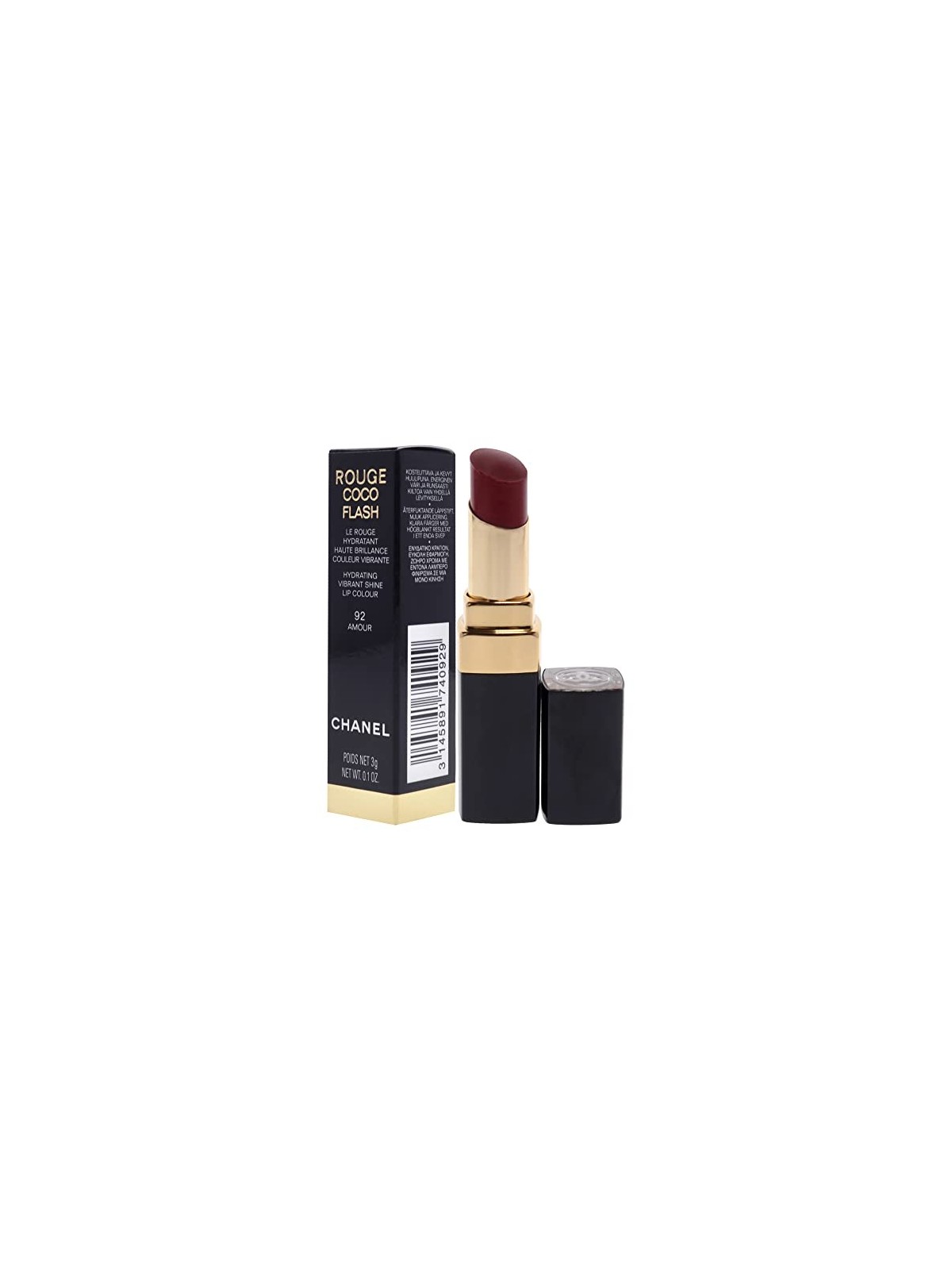 Chanel Rouge Coco Flash Lip Colour 3g No. 92 Amour