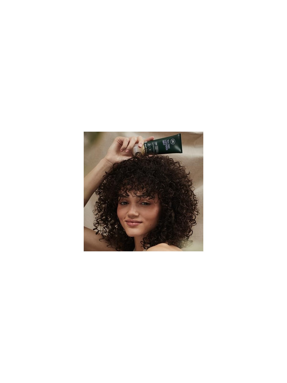 Tea Tree Lavender Mint Taming Cream Crema idratante per capelli ricci e mossi donna 100ml