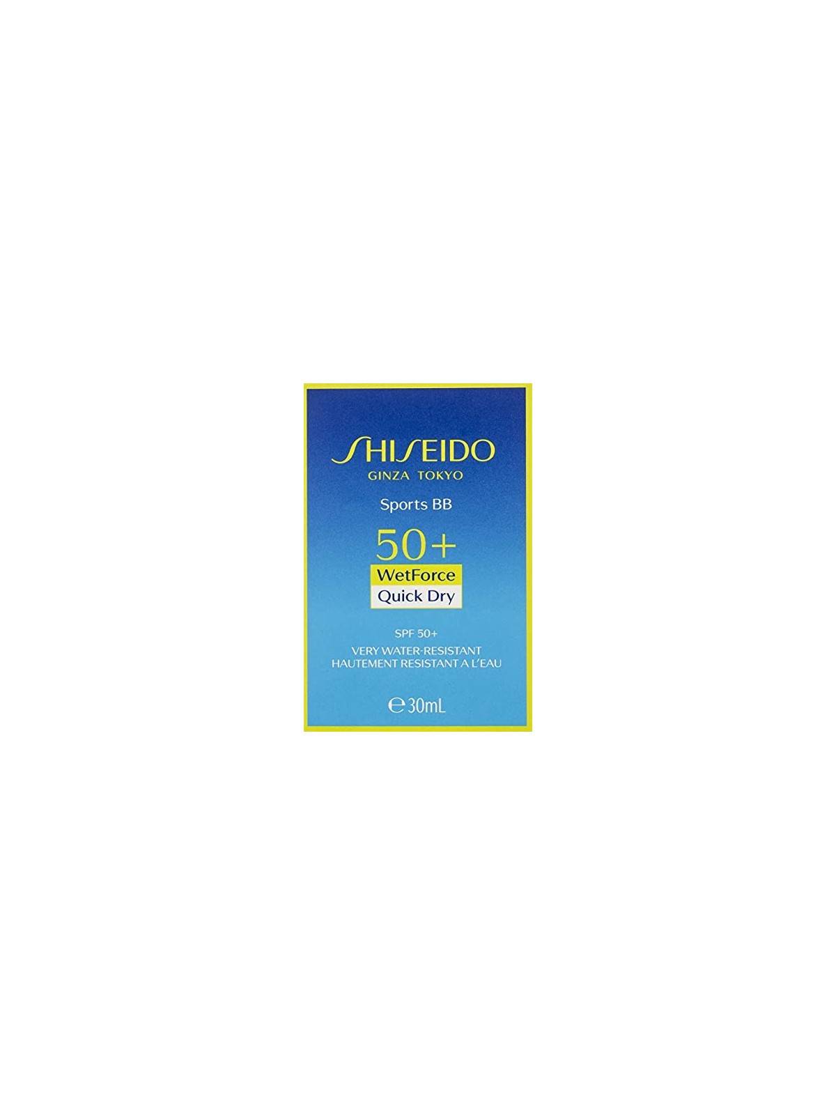 Shiseido Sports BB Wetforce Quick Dry SPF50 unisex 30ml Medium