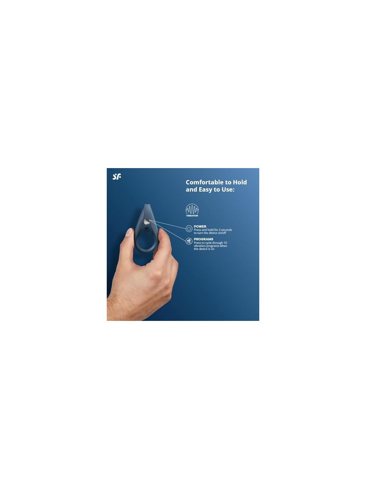 Anello vibrante unisex Satisfyer Rocket Ring