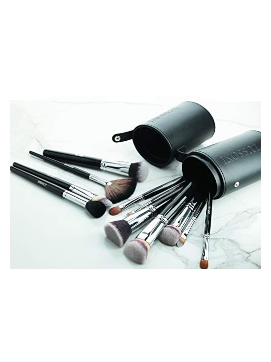 Custodia per spazzole LUSSONI Tube nero