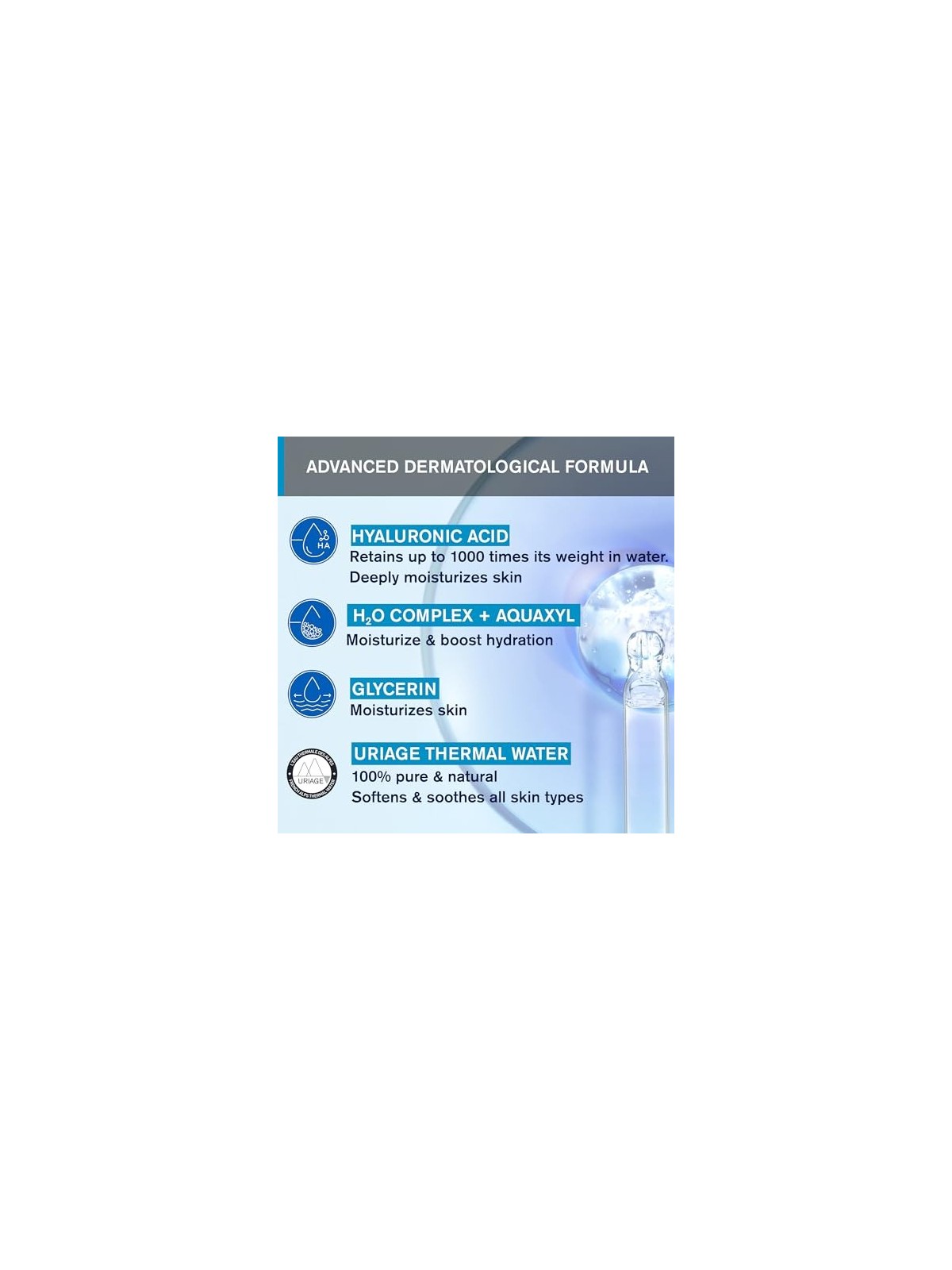 Gel acqua termale Uriage 40ml