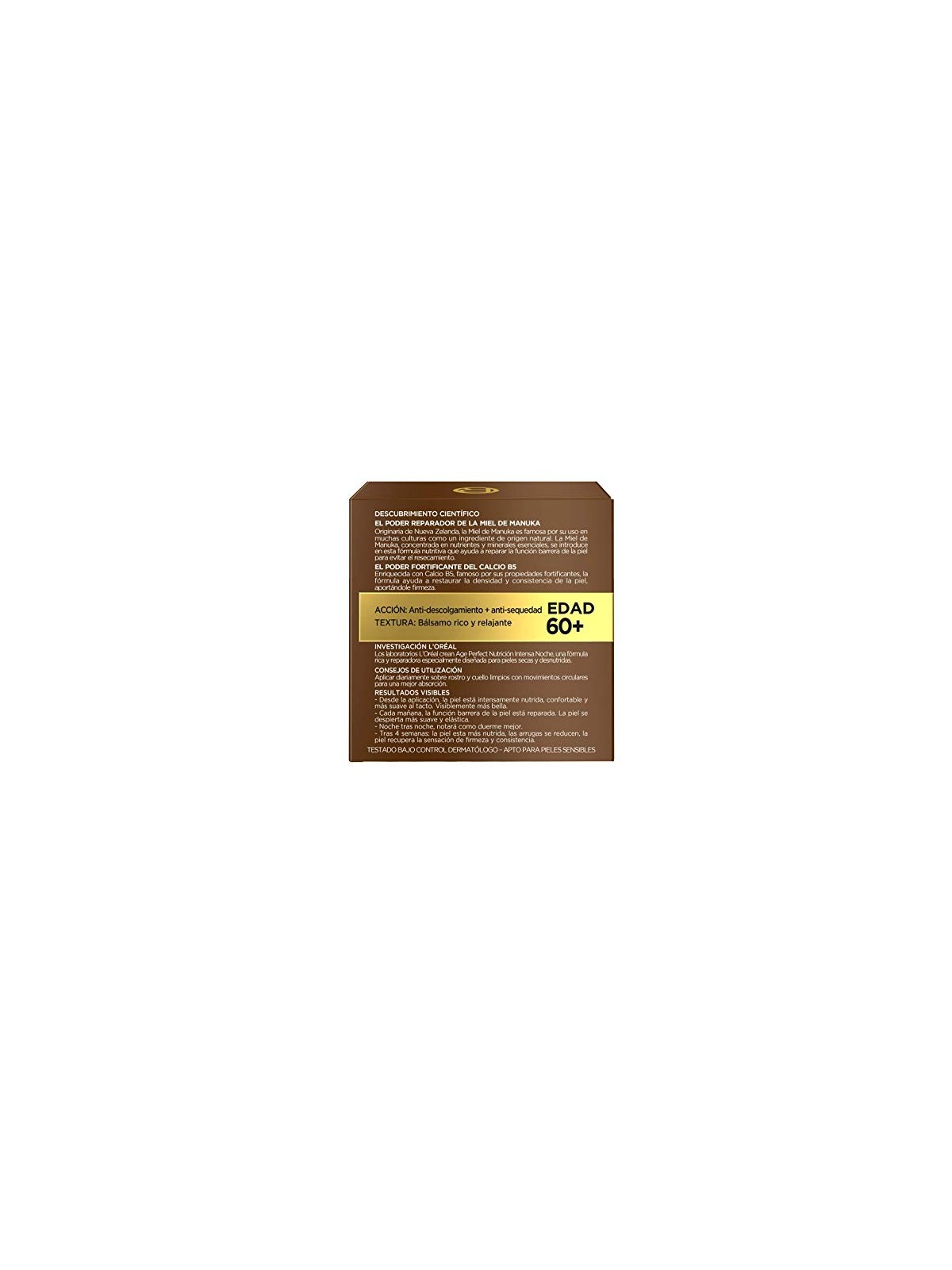L'Orï¿½ï¿½al Paris AGE PERFECT INTENSE NUTRITION night cream 50ml donna