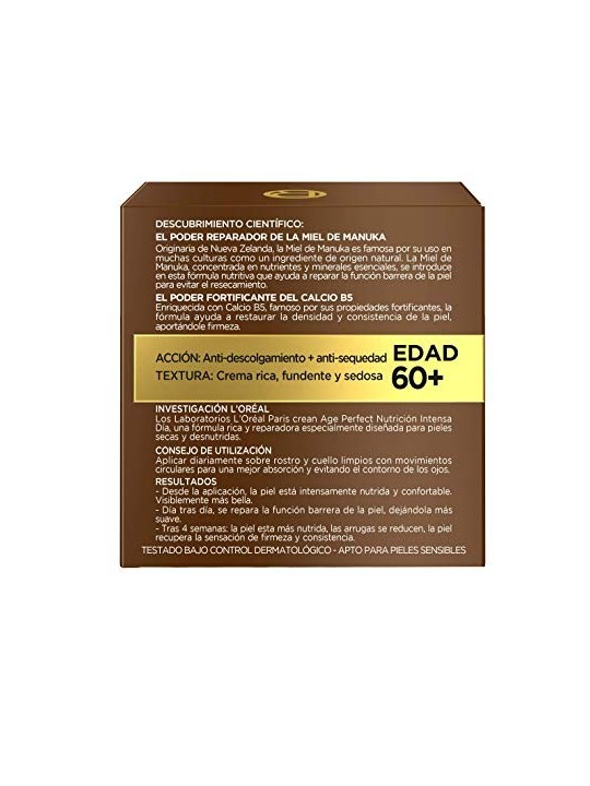 L'Orï¿½ï¿½al Paris AGE PERFECT INTENSE NUTRITION day cream 50ml donna
