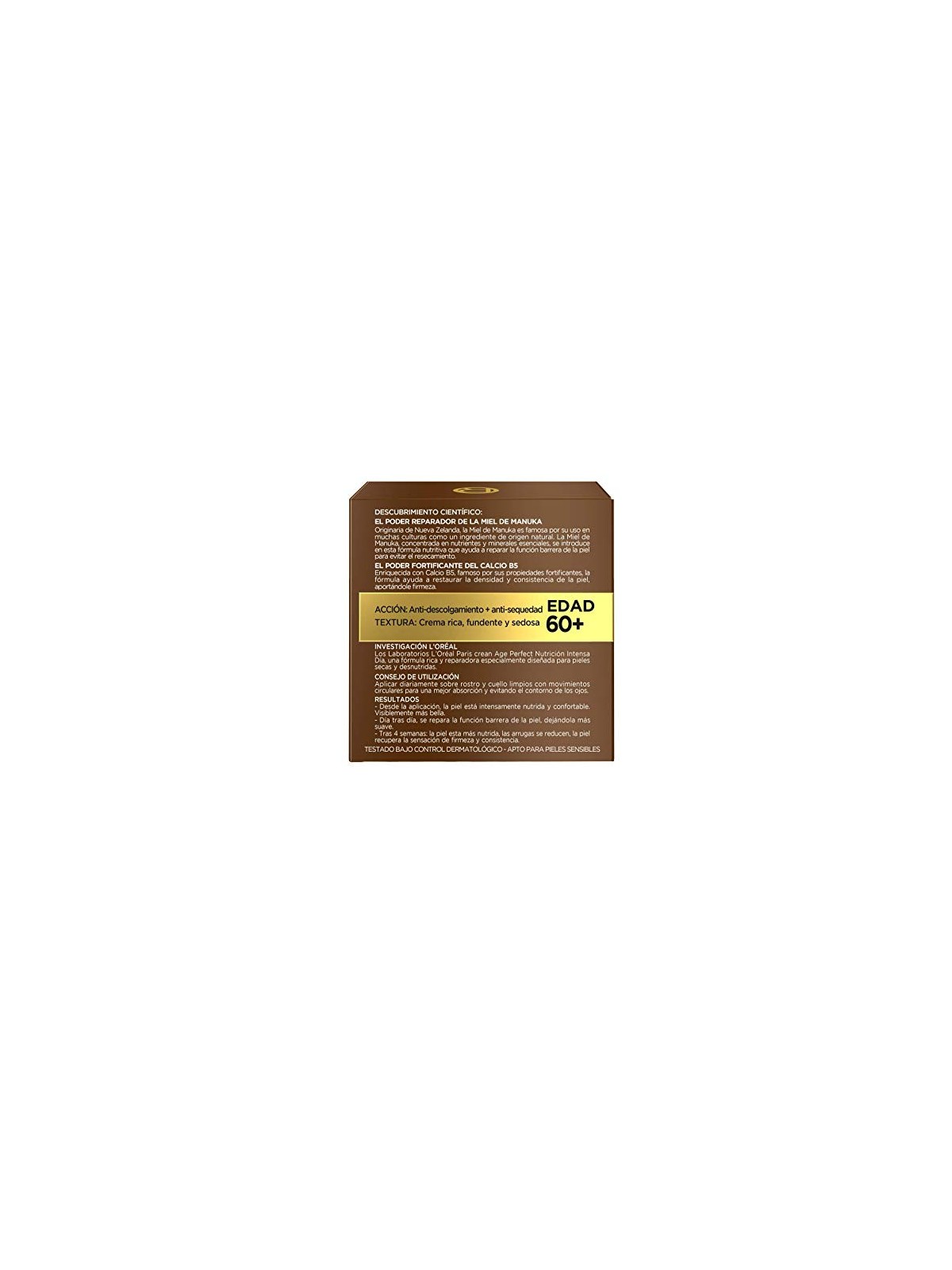 L'Orï¿½ï¿½al Paris AGE PERFECT INTENSE NUTRITION day cream 50ml donna