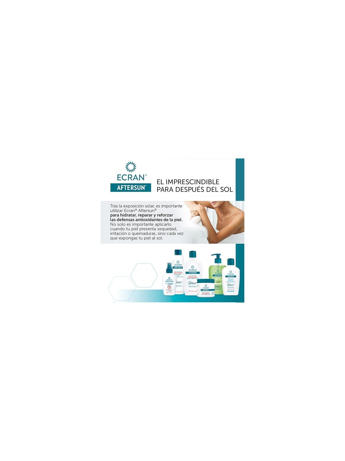 Ecran ECRAN AFTERSUN siero riparatore antimacchia 50ml unisex