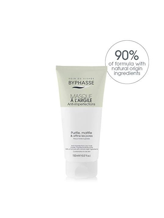 Maschera di Argilla Antiimperfezioni Byphasse 150ml