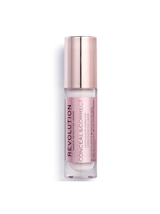 Makeup Revolution Conceal Correct Correttore Liquido Correttivo Lavanda 4 g donna