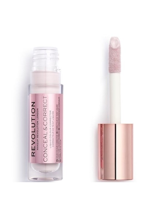 Makeup Revolution Conceal Correct Correttore Liquido Correttivo Lavanda 4 g donna