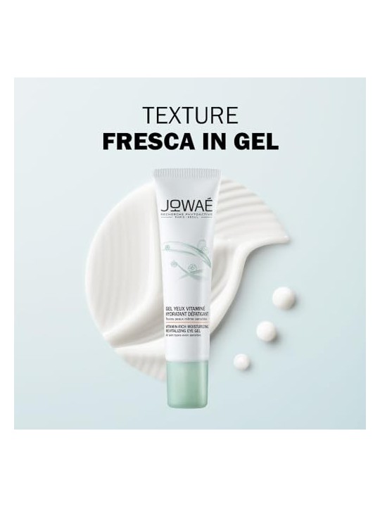 Jowa Gel per Occhi Rivitalizzante Idratante Ricco di Vitamine 15ml Unisex