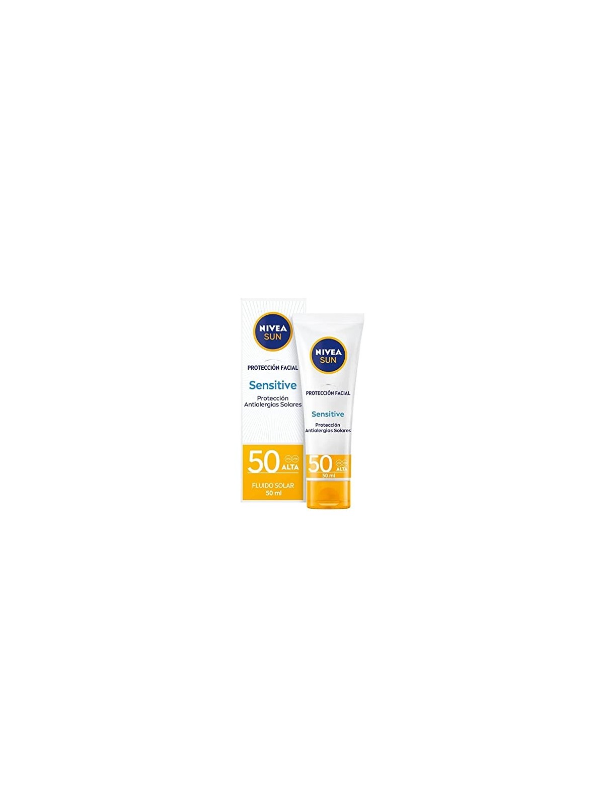 Nivea SUN FACIAL Sensibile SPF50 50ml Unisex
