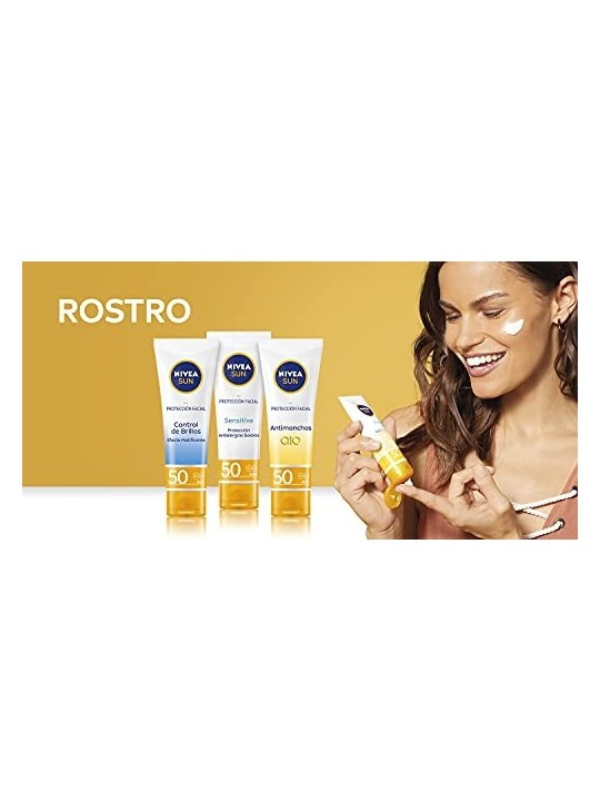 Nivea SUN FACIAL Sensibile SPF50 50ml Unisex