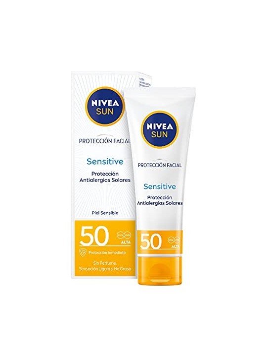 Nivea SUN FACIAL Sensibile SPF50 50ml Unisex