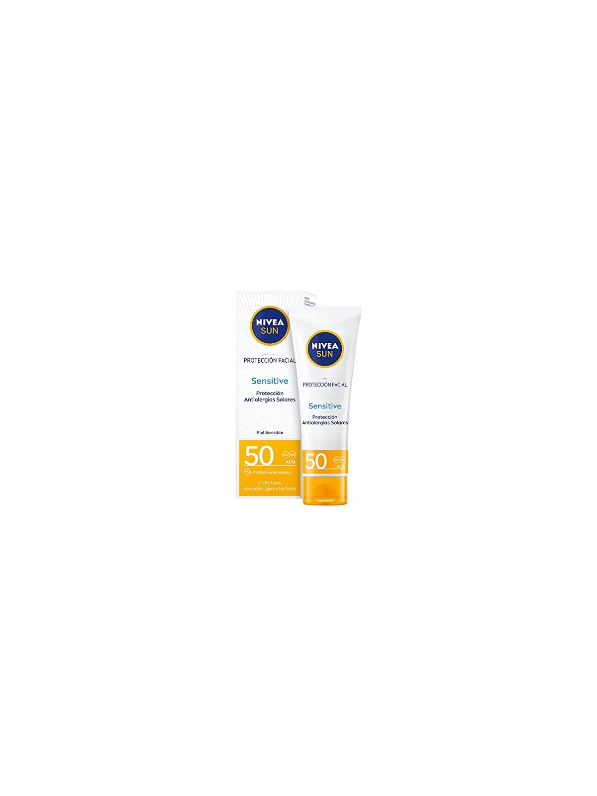Nivea SUN FACIAL Sensibile SPF50 50ml Unisex