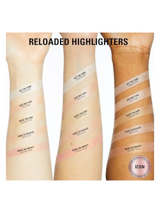 Makeup Revolution Highlight ReLoaded Polvere illuminante 10 g Raise The Bar