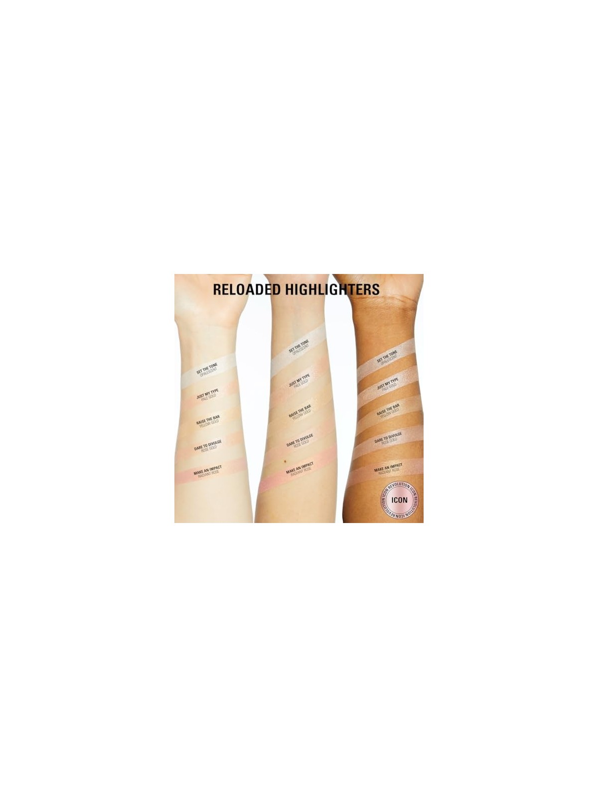 Makeup Revolution Highlight ReLoaded Polvere illuminante 10 g Raise The Bar