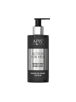 APIS Action For Men crema nutriente corpo e mani