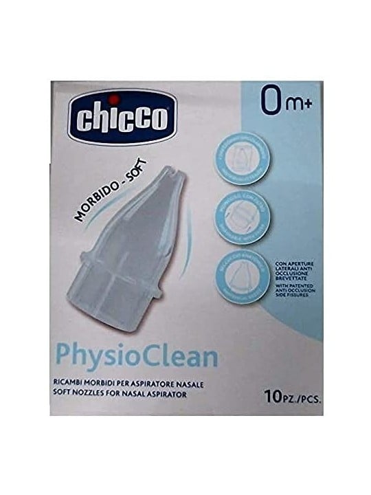 Ricambi Morbidi per Aspiratore Nasale Physioclean Chicco