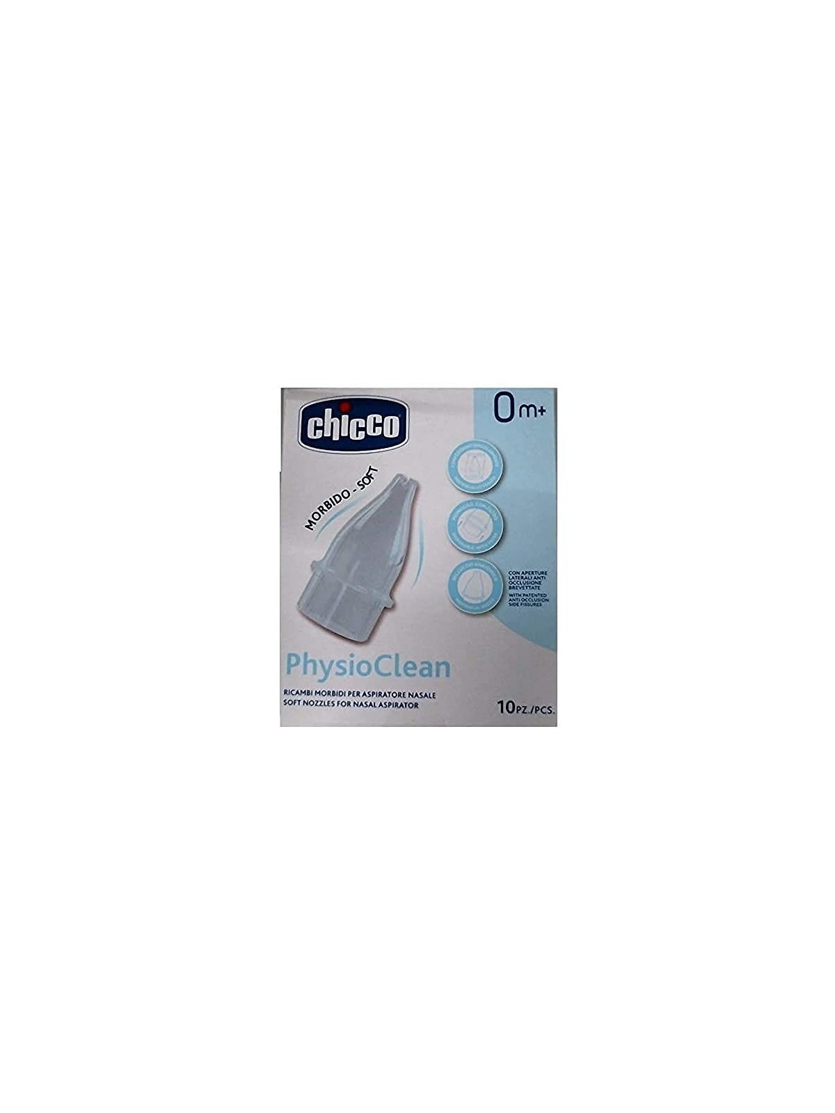 Ricambi Morbidi per Aspiratore Nasale Physioclean Chicco