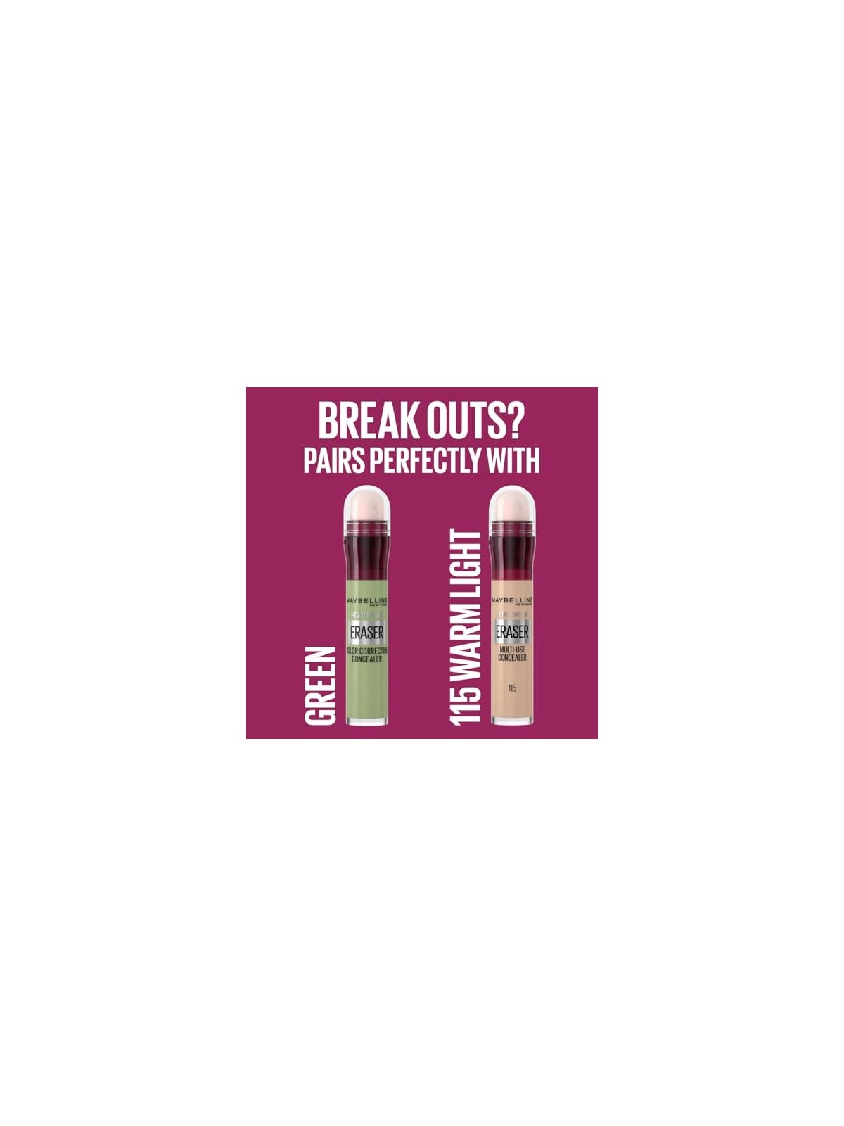 Correttore occhi MAYBELLINE Instant Anti Age Eraser 115 Warm Light 68ml