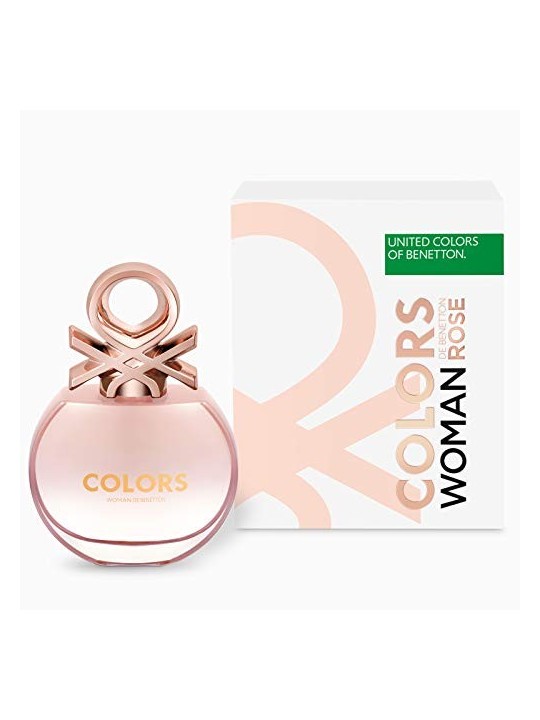 Benetton Colors de Benetton Rose Eau De Toilette 80ml donna