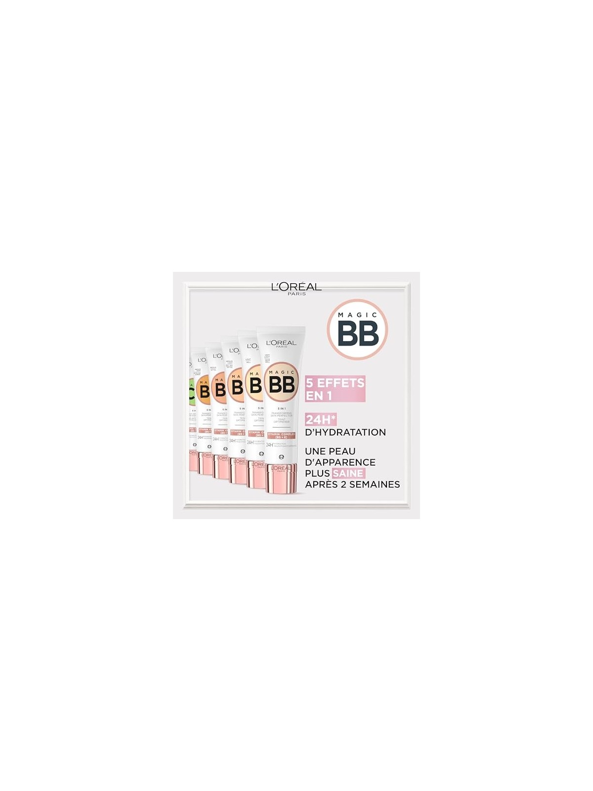 L'Orï¿½ï¿½al Wake Up & Glow BB C'Est Magic SPF20 BB Cream donna Light