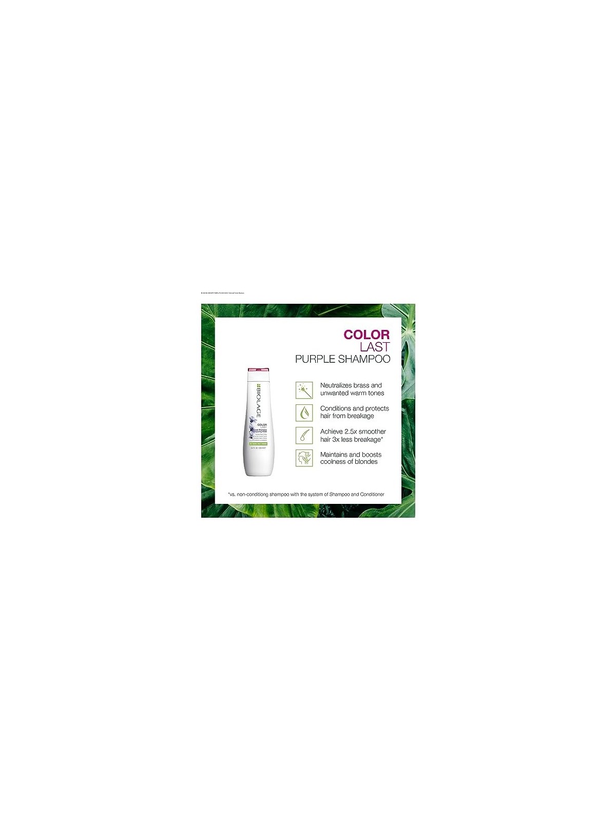 Biolage Colorlast Shampoo per capelli Viola 250ml