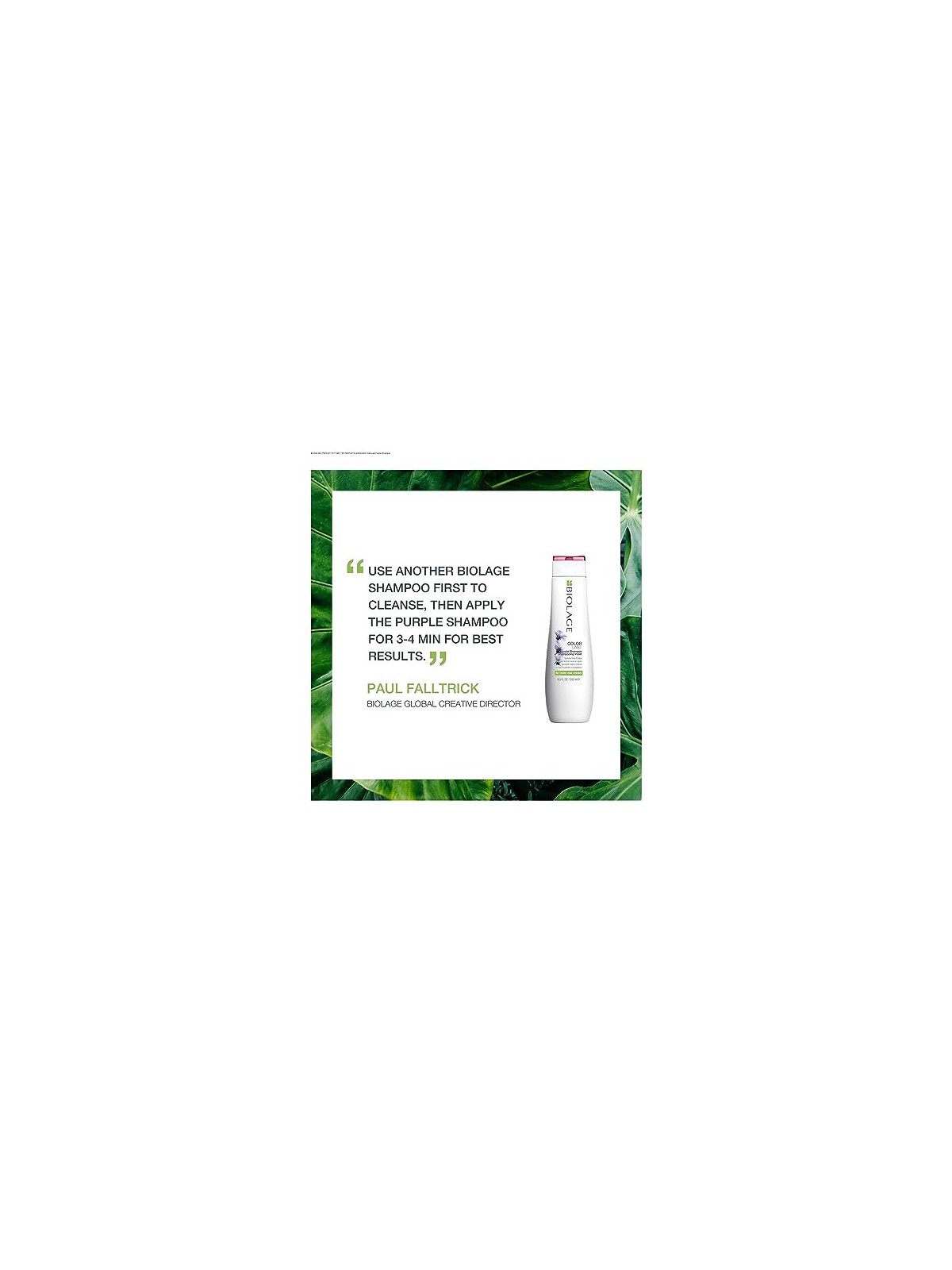 Biolage Colorlast Shampoo per capelli Viola 250ml