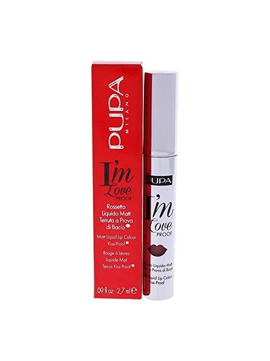 Pupa I'm Loverproof Colore labbra liquido opaco 27 ml donna  003 Rose Nude
