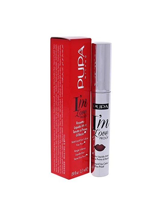 Pupa I'm Loverproof Colore labbra liquido opaco 27 ml donna  003 Rose Nude