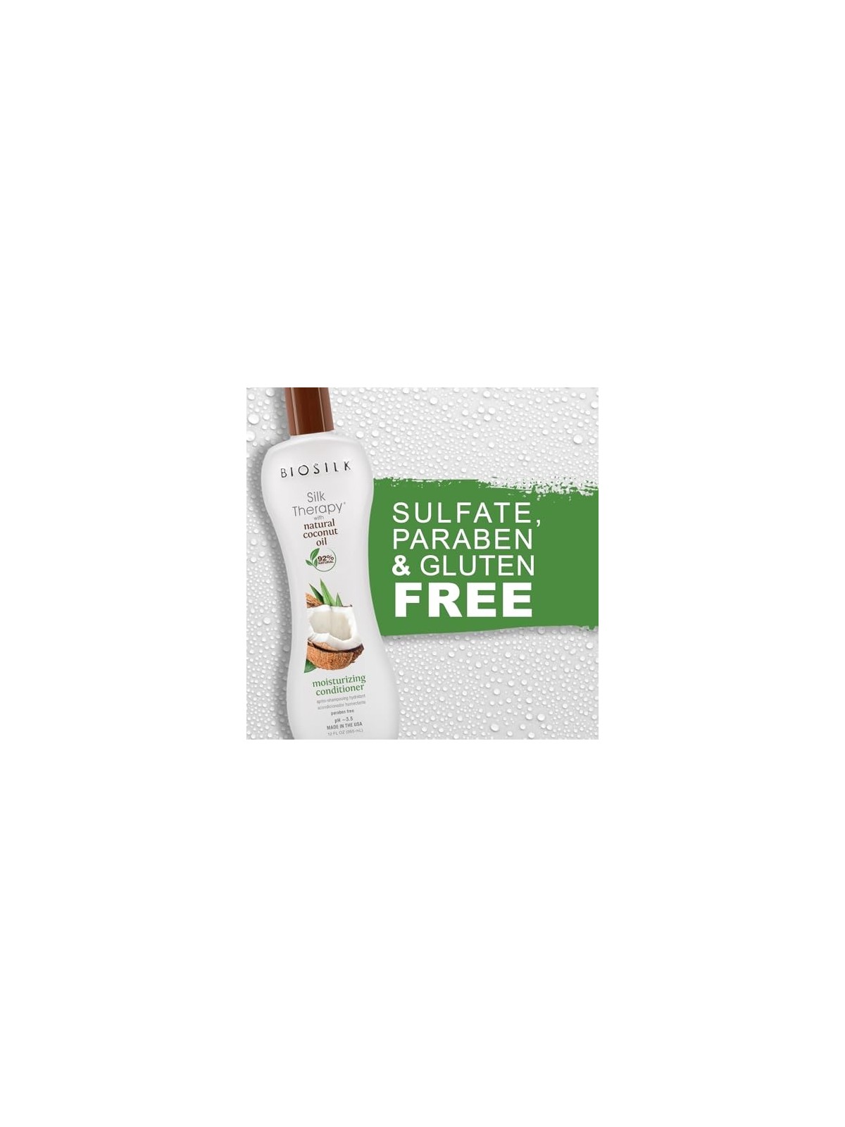 Farouk Systems Biosilk Coconut Oil Conditioner 355ml