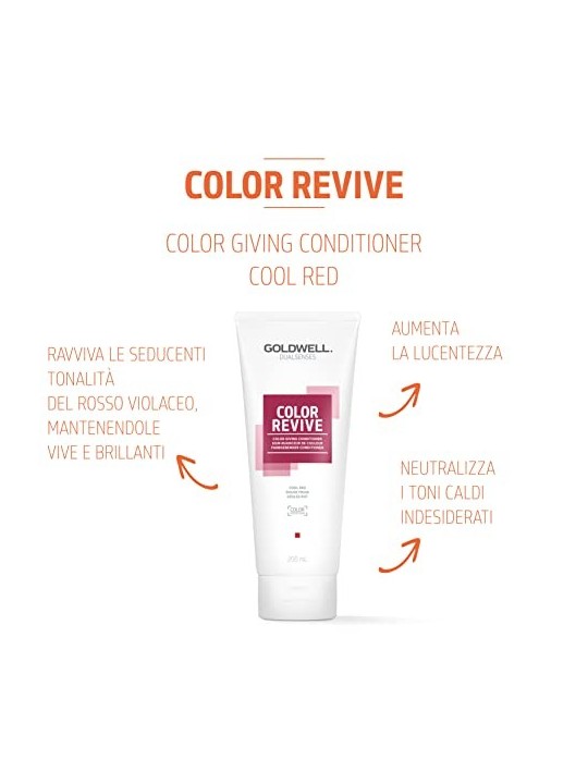 Goldwell Dualsenses Color Revive Color Giving Conditioner unisex 200ml Cool Red