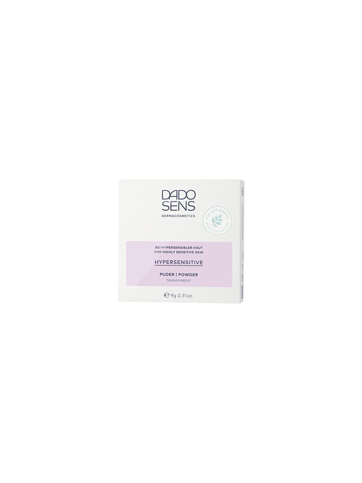 Dado Sens Hypersensitive Powder 9g Transparent
