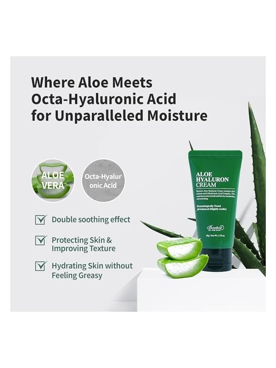 Crema Benton ALOE HYALURON 50 gr donna