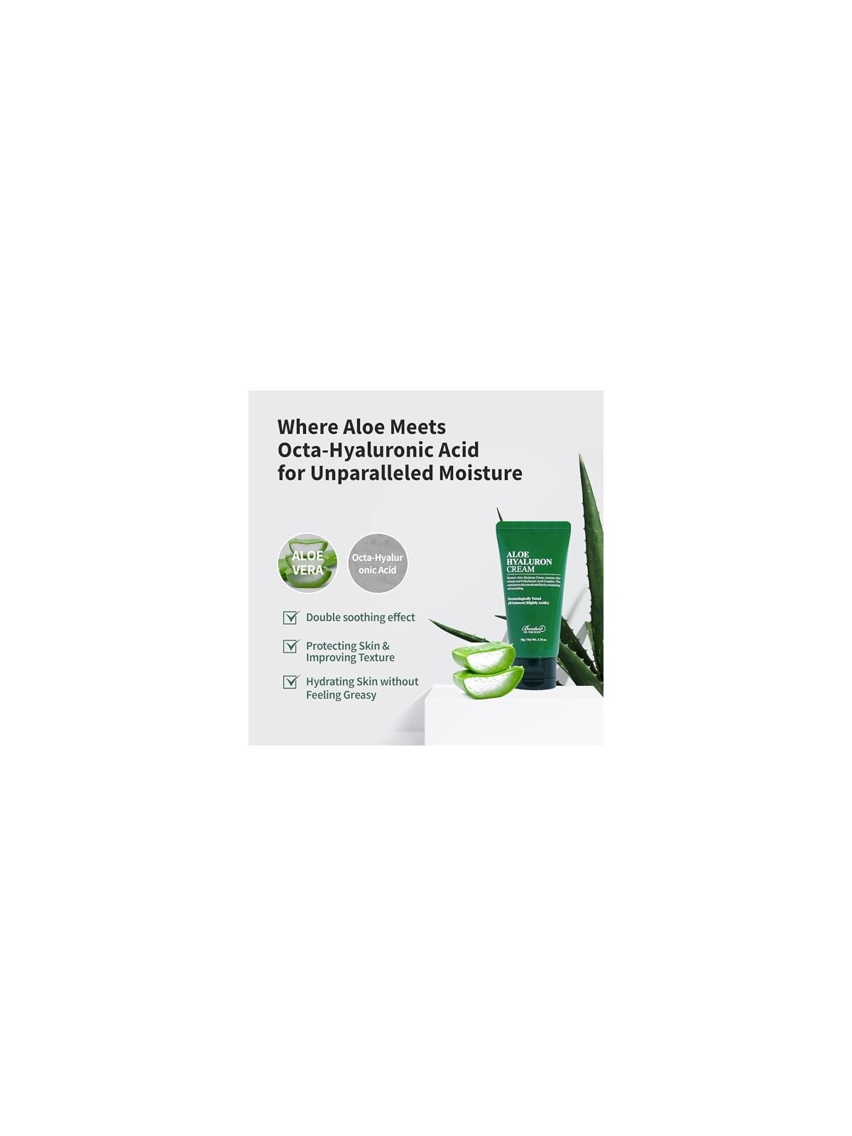 Crema Benton ALOE HYALURON 50 gr donna