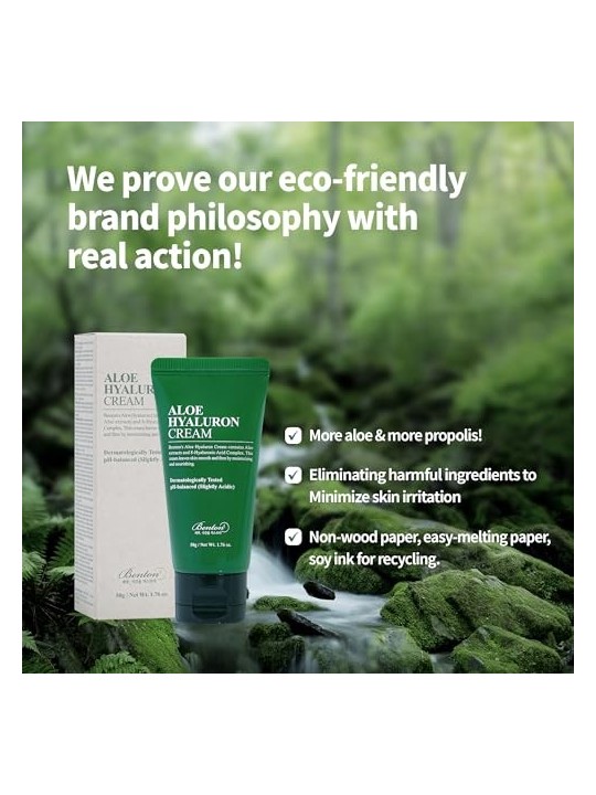 Crema Benton ALOE HYALURON 50 gr donna