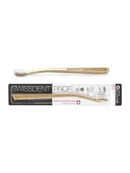 Spazzolino da denti Swissdent Profi Whitening Soft Gold