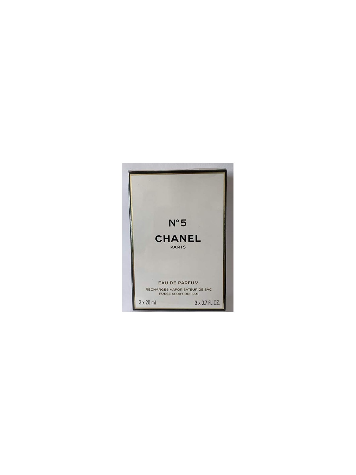 Chanel No 5 Giftset donna 60ml 3x20ml - eau de parfum Spray Refill