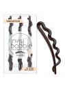 Invisibobble Fermaglio Capelli Onde Elegante Scuro 3 pezzi donna