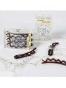 Invisibobble Fermaglio Capelli Onde Elegante Scuro 3 pezzi donna