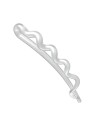 Invisibobble Waves Fermaglio Capelli Crystal Clear 3 pezzi donna