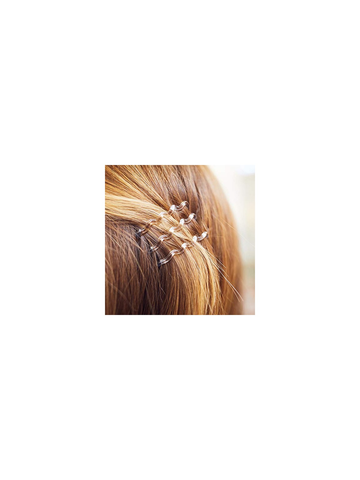 Invisibobble Waves Fermaglio Capelli Crystal Clear 3 pezzi donna