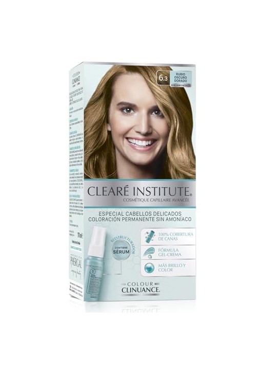 Clear Institute COLOUR CLINUANCE 6.3-rubio oscuro dorado
