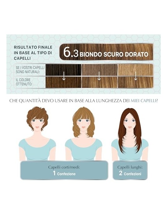 Clear Institute COLOUR CLINUANCE 6.3-rubio oscuro dorado