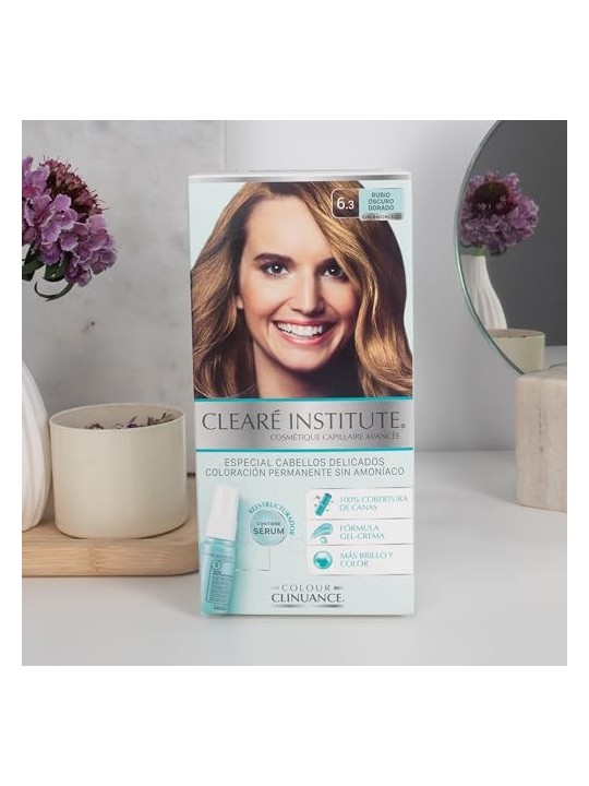 Clear Institute COLOUR CLINUANCE 6.3-rubio oscuro dorado