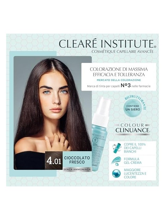 Clear Institute COLOUR CLINUANCE cabellos delicados 30castao oscuro 1 unit donna