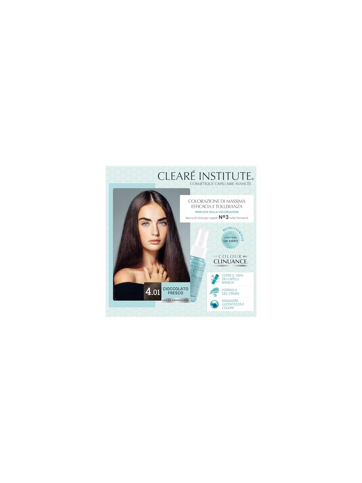 Clear Institute COLOUR CLINUANCE cabellos delicados 30castao oscuro 1 unit donna
